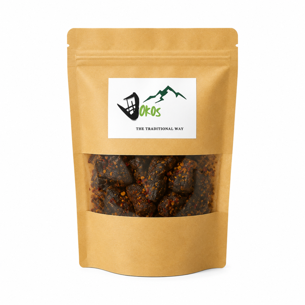 Dokos Goru Ko Achar traditional Himalayan spicy beef achar in premium pouch