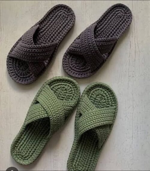 Comfy Breathable Hand-Woven Slippers