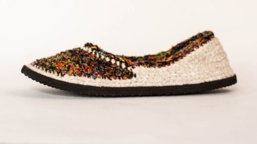 Multicolor Hand-Woven shoe - Image 2
