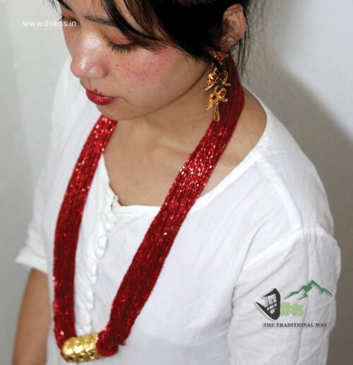 Nepali Tilhari ( तिलहरी ) Red Pote - Image 2