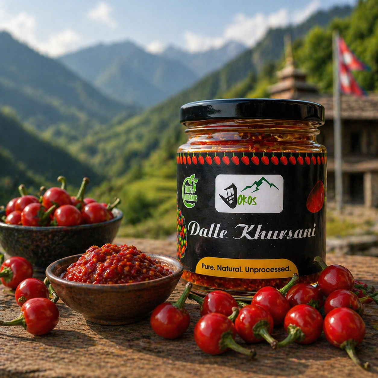 Dokos Dalle Khursani | Authentic Himalayan Hot Chilli – Dokos - Image 3