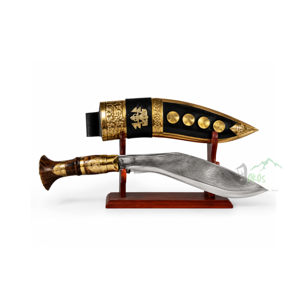 Coin Khukuri from Nepal – Handmade Decorative Gurkha Knife