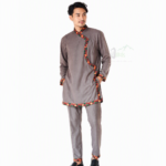 Daura Suruwal Bordered for Men by Dokos – Authentic Traditional Nepali Dress