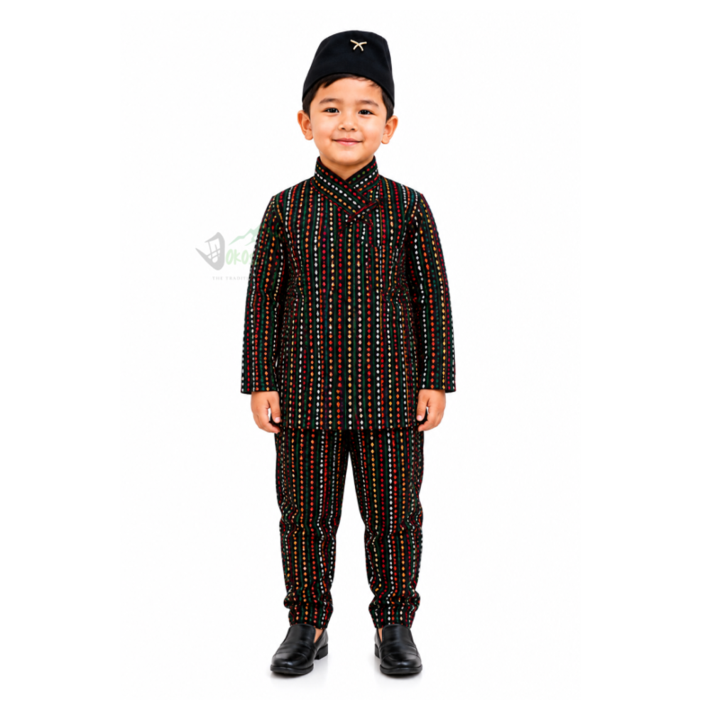 Traditional Newari Dress for Kids | Dokos