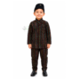 Red & White Dots Newari Cultural Clothing Set for Boys with Newari Topi