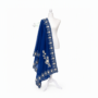 Blue Gurung/Magar Ghalek traditional women's attire with gold decorative detailing.